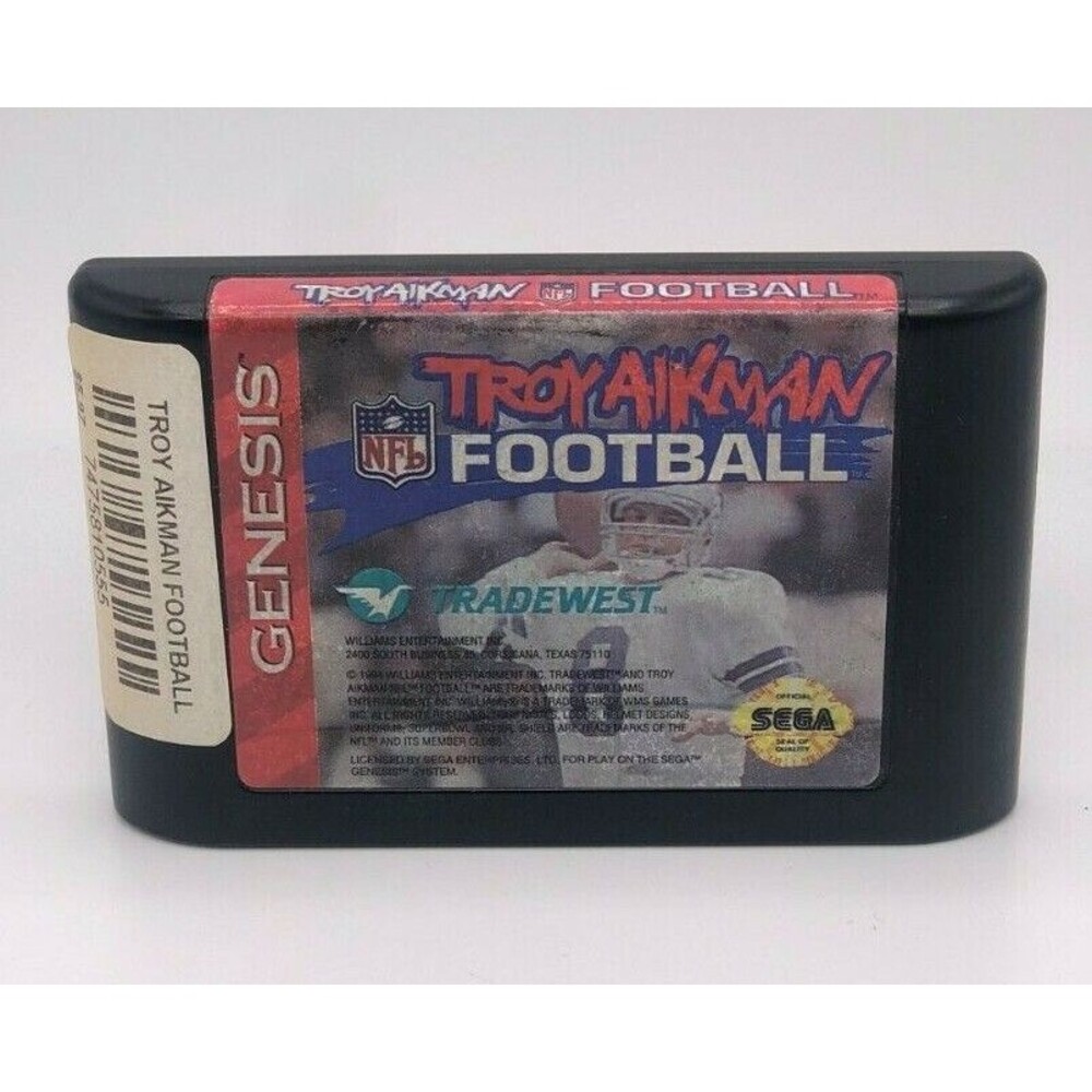 Troy Aikman NFL Football (Sega Genesis, 1994)